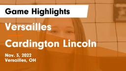 Versailles  vs Cardington Lincoln Game Highlights - Nov. 3, 2022