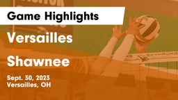 Versailles  vs Shawnee  Game Highlights - Sept. 30, 2023