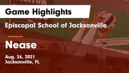 Episcopal School of Jacksonville vs Nease  Game Highlights - Aug. 26, 2021