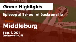 Episcopal School of Jacksonville vs Middleburg  Game Highlights - Sept. 9, 2021