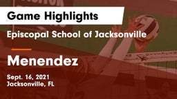 Episcopal School of Jacksonville vs Menendez  Game Highlights - Sept. 16, 2021