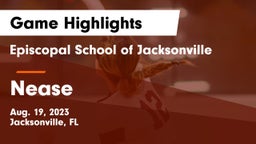 Episcopal School of Jacksonville vs Nease  Game Highlights - Aug. 19, 2023