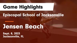 Episcopal School of Jacksonville vs Jensen Beach  Game Highlights - Sept. 8, 2023