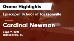 Episcopal School of Jacksonville vs Cardinal Newman   Game Highlights - Sept. 9, 2023