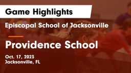 Episcopal School of Jacksonville vs Providence School Game Highlights - Oct. 17, 2023