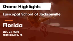 Episcopal School of Jacksonville vs Florida  Game Highlights - Oct. 24, 2023