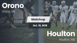 Matchup: Orono  vs. Houlton  2017