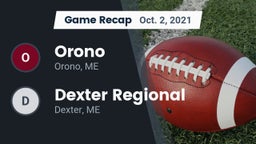 Recap: Orono  vs. Dexter Regional  2021