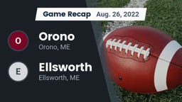 Recap: Orono  vs. Ellsworth  2022