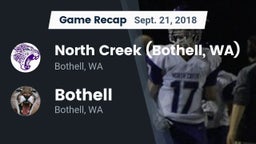 Recap: North Creek (Bothell, WA) vs. Bothell  2018