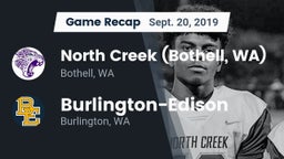 Recap: North Creek (Bothell, WA) vs. Burlington-Edison  2019