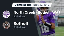 Recap: North Creek (Bothell, WA) vs. Bothell  2019