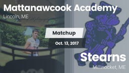 Matchup: Mattanawcook High Sc vs. Stearns   2017