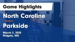 North Caroline  vs Parkside  Game Highlights - March 2, 2020