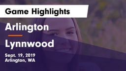 Arlington  vs Lynnwood Game Highlights - Sept. 19, 2019