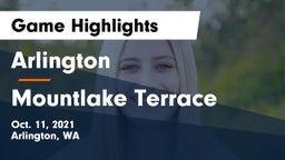 Arlington  vs Mountlake Terrace  Game Highlights - Oct. 11, 2021