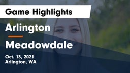 Arlington  vs Meadowdale  Game Highlights - Oct. 13, 2021