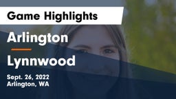 Arlington  vs Lynnwood Game Highlights - Sept. 26, 2022