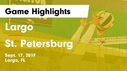 Largo  vs St. Petersburg Game Highlights - Sept. 17, 2019