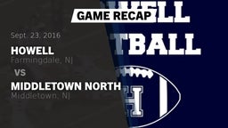 Recap: Howell  vs. Middletown North  2016
