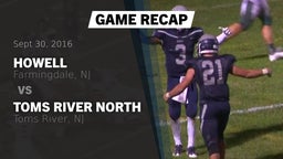 Recap: Howell  vs. Toms River North  2016