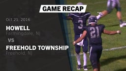 Recap: Howell  vs. Freehold Township  2016