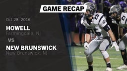 Recap: Howell  vs. New Brunswick  2016