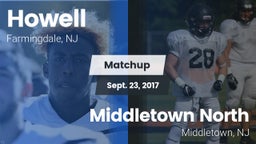 Matchup: Howell  vs. Middletown North  2017