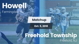 Matchup: Howell  vs. Freehold Township  2018