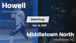 Matchup: Howell  vs. Middletown North  2018