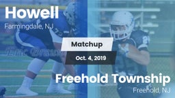 Matchup: Howell  vs. Freehold Township  2019
