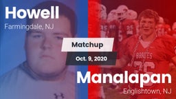 Matchup: Howell  vs. Manalapan  2020