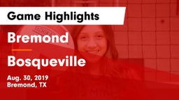 Bremond  vs Bosqueville  Game Highlights - Aug. 30, 2019