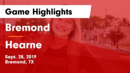 Bremond  vs Hearne  Game Highlights - Sept. 28, 2019