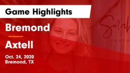 Bremond  vs Axtell  Game Highlights - Oct. 24, 2020