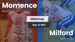 Matchup: Momence  vs. Milford  2017