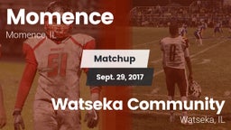 Matchup: Momence  vs. Watseka Community  2017
