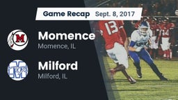 Recap: Momence  vs. Milford  2017