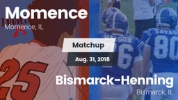 Matchup: Momence  vs. Bismarck-Henning  2018