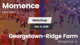 Matchup: Momence  vs. Georgetown-Ridge Farm 2018