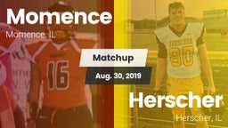 Matchup: Momence  vs. Herscher  2019
