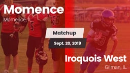 Matchup: Momence  vs. Iroquois West  2019