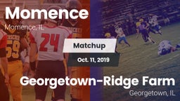 Matchup: Momence  vs. Georgetown-Ridge Farm 2019