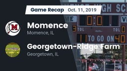 Recap: Momence  vs. Georgetown-Ridge Farm 2019