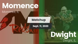 Matchup: Momence  vs. Dwight  2020