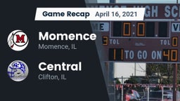 Recap: Momence  vs. Central  2021