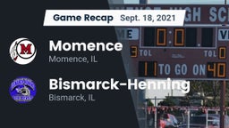 Recap: Momence  vs. Bismarck-Henning  2021