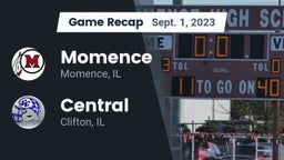 Recap: Momence  vs. Central  2023