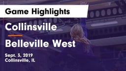 Collinsville  vs Belleville West  Game Highlights - Sept. 3, 2019