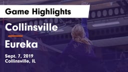 Collinsville  vs Eureka  Game Highlights - Sept. 7, 2019